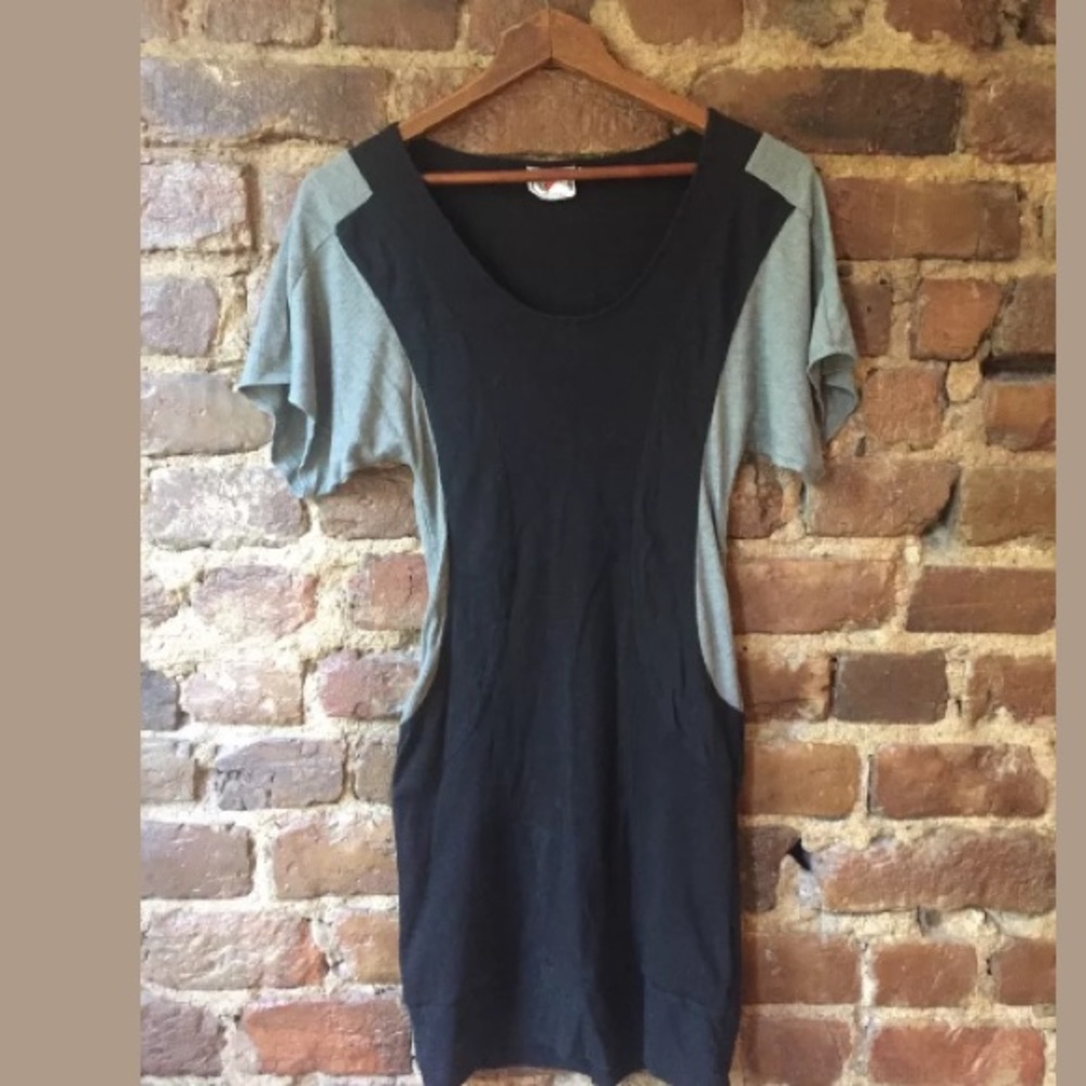 Free People Colorblock Mini Dress